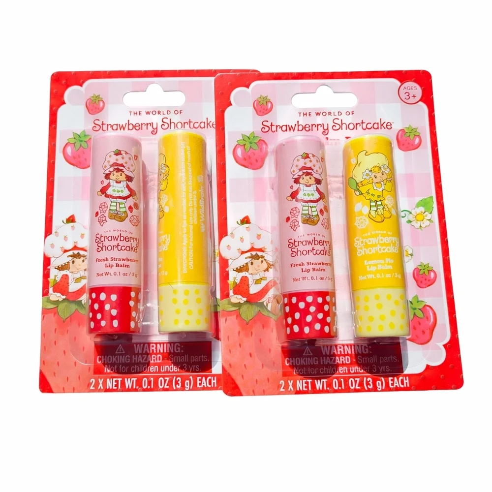 Strawberry shortcake lip balm Duo